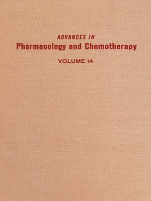 cover image of Advances in Pharmacology and Chemotherapy